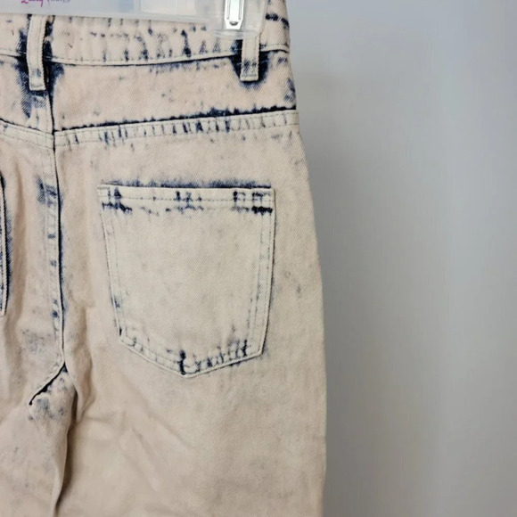 Fashion Nova Acid Wash High Rise Jeans Size 5 - Picture 4 of 5